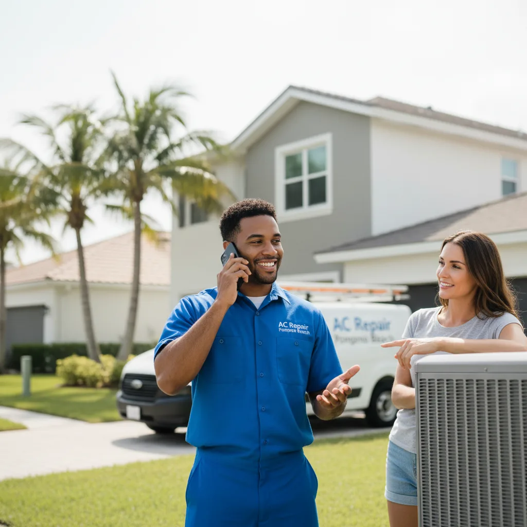 AC Repair Pompano Beach customer support in Von Ormy